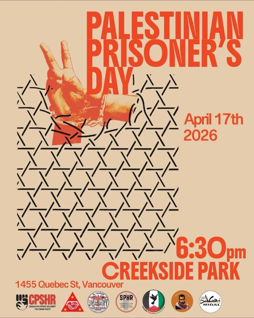 ALL OUT FOR PALESTINIAN PRISONERS’ DAY