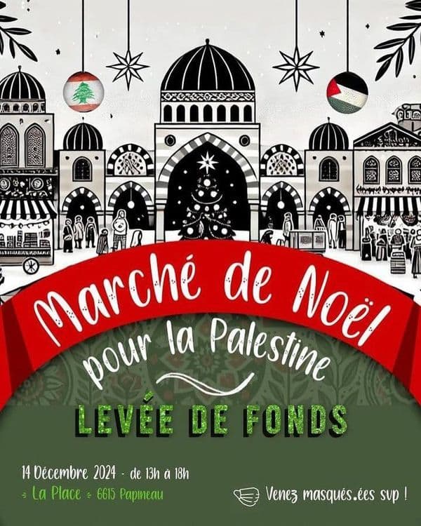 marche de Noel pour la Palestine